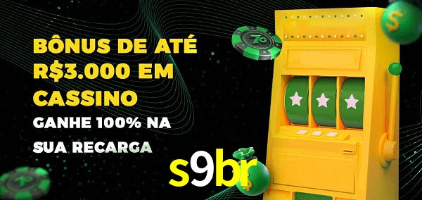s9br melhor bônus de depósito